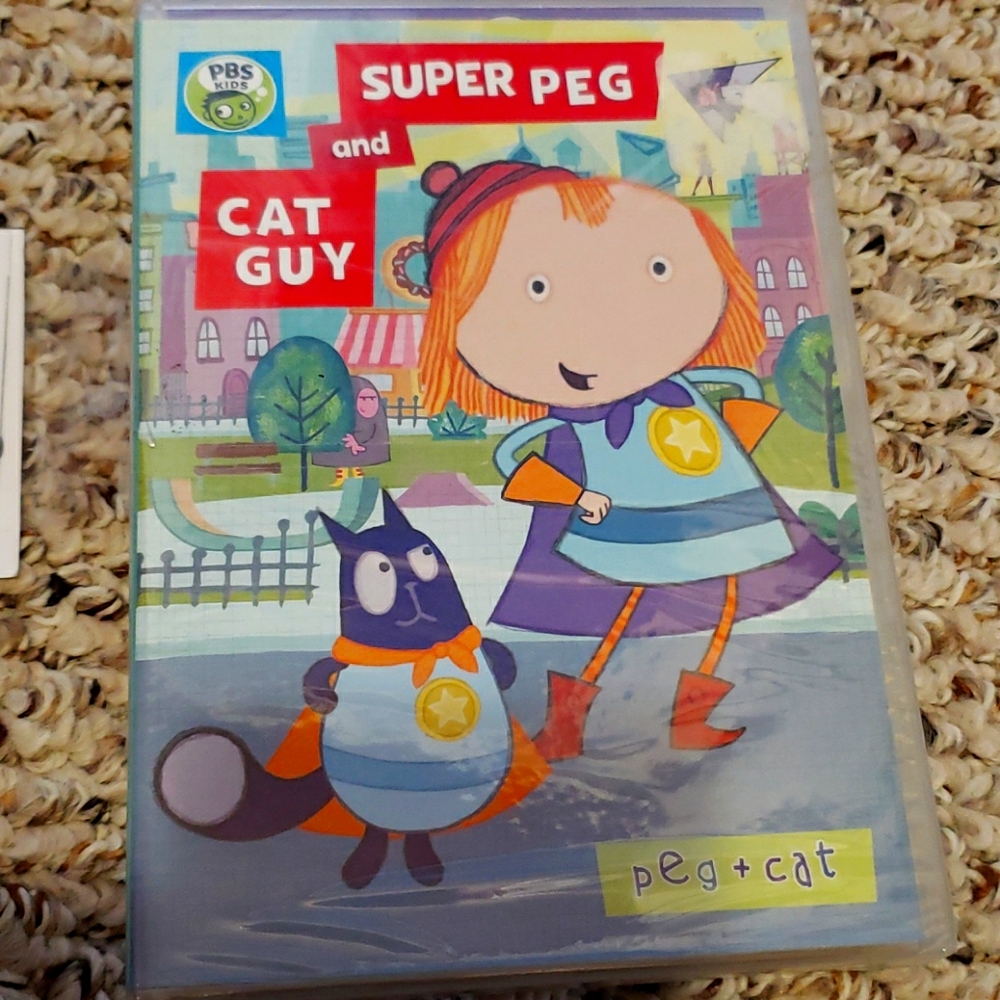 💥PBS Kids NEW Peg + Cat DVD